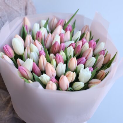 Bukiet  z tulipanów 'Fresh Spring'